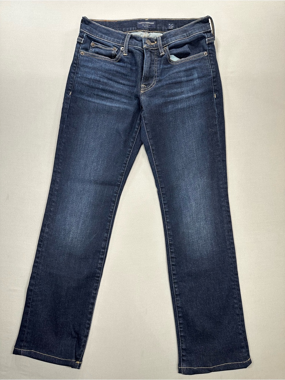 Lucky Brand Mid Rise Straight "Sweet" Jeans - Womens 4 / 27 Ankle